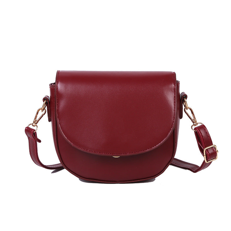 Autumn And Winter Korean Style Crossbody Saddle Bag Fashion