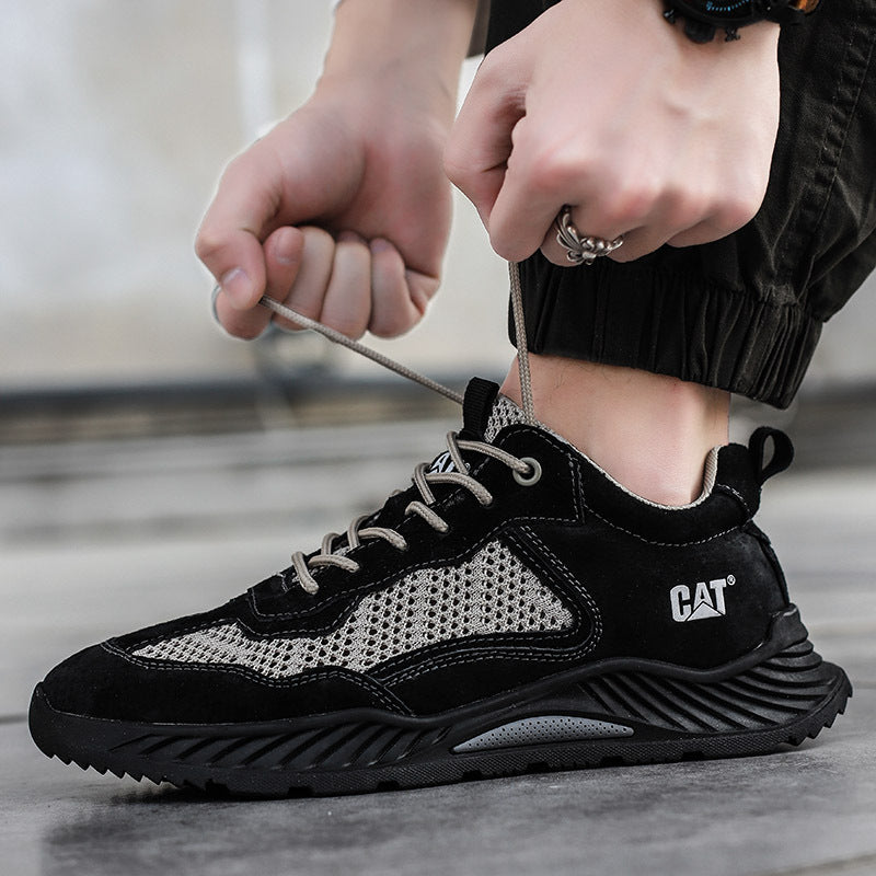 Outdoor Sports Mesh Breathable Sneaker Trendy Casual Shoes